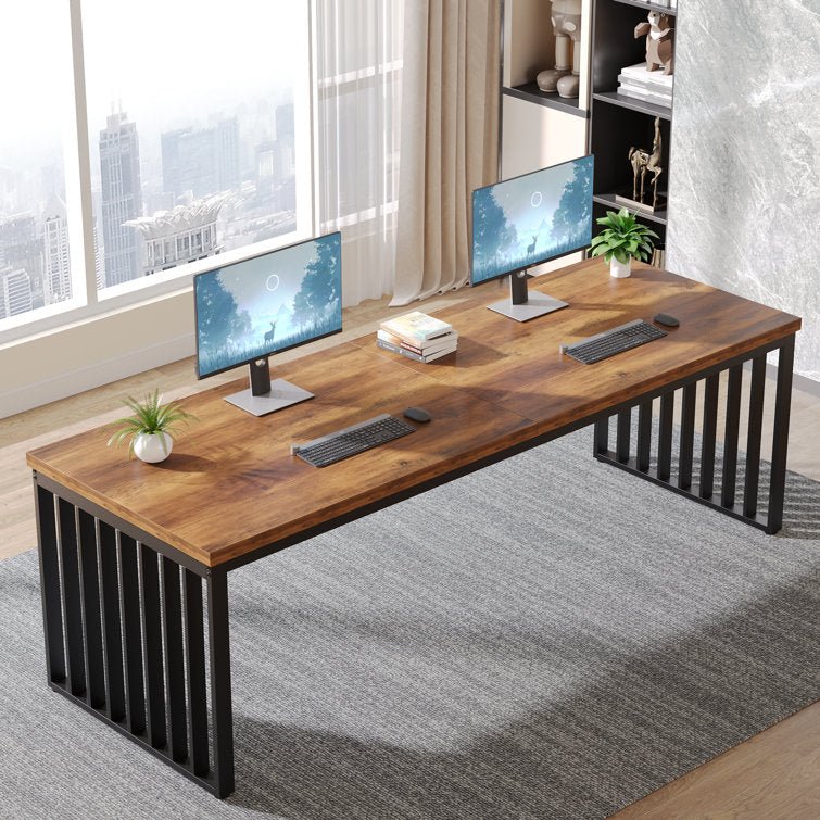 Birou pentru două persoane 180 cm - masă dublă pentru computer