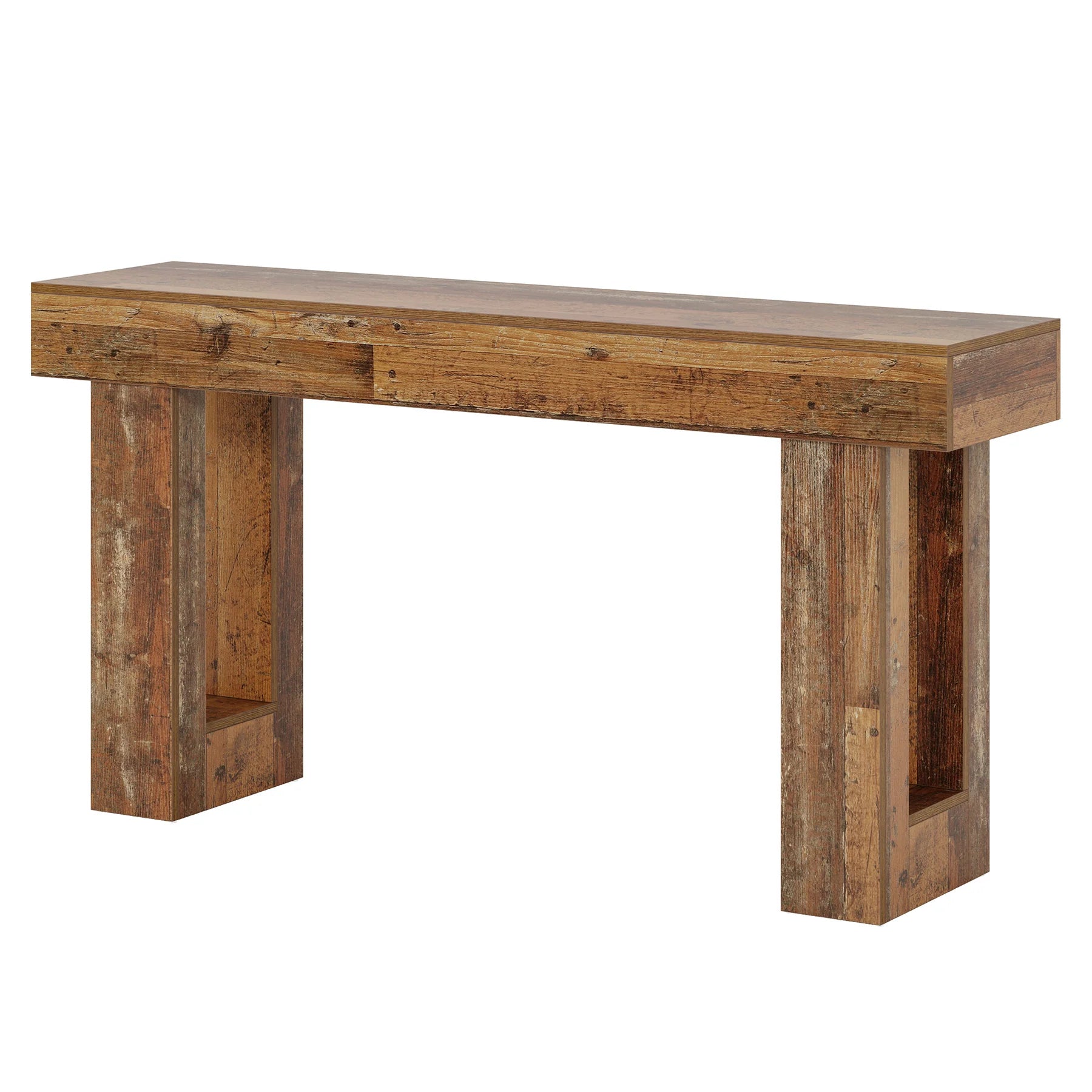 Masă consolă 160 cm stil rustic