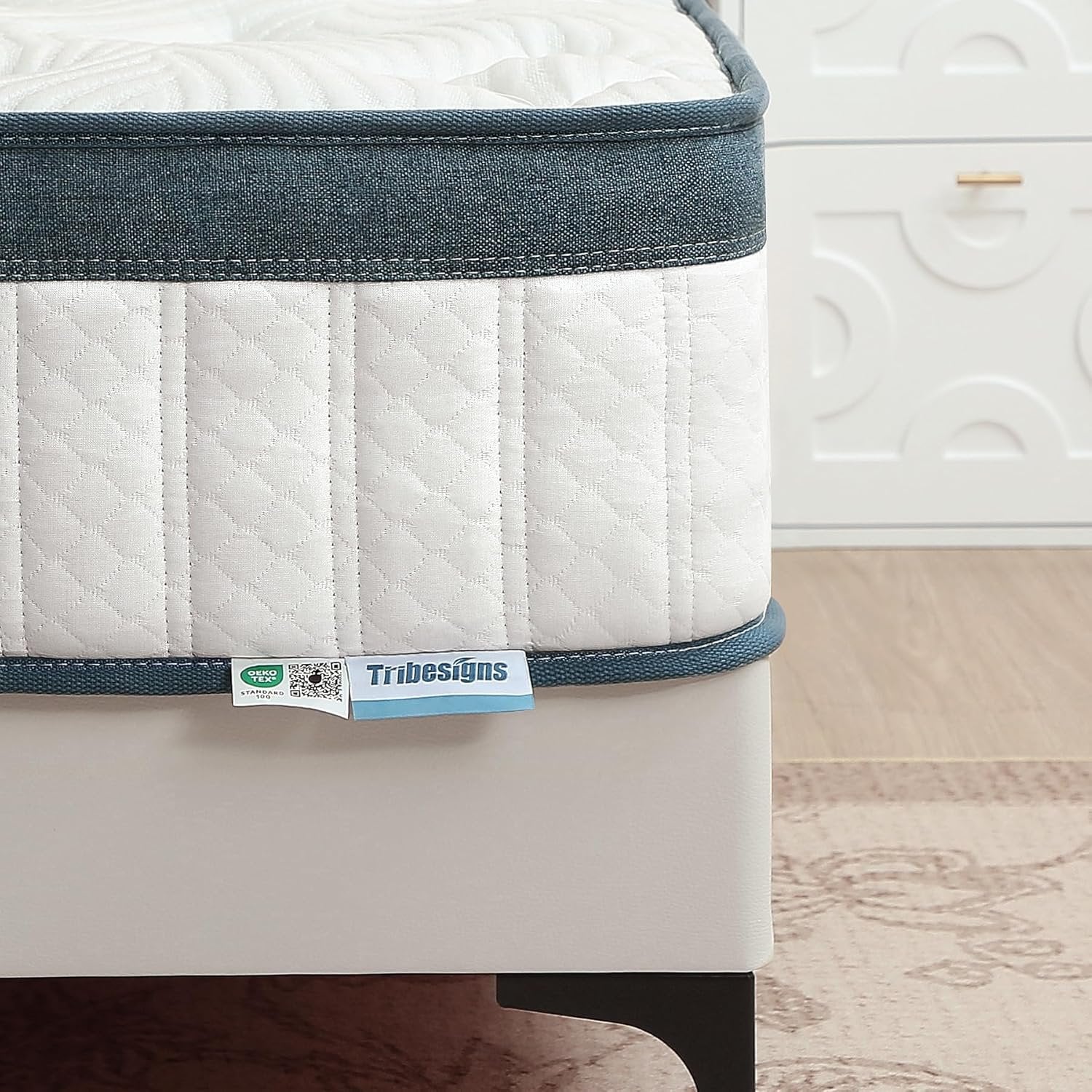 Saltea ortopedică cu arcuri împachetate individual H3 Memory Foam 7-zone