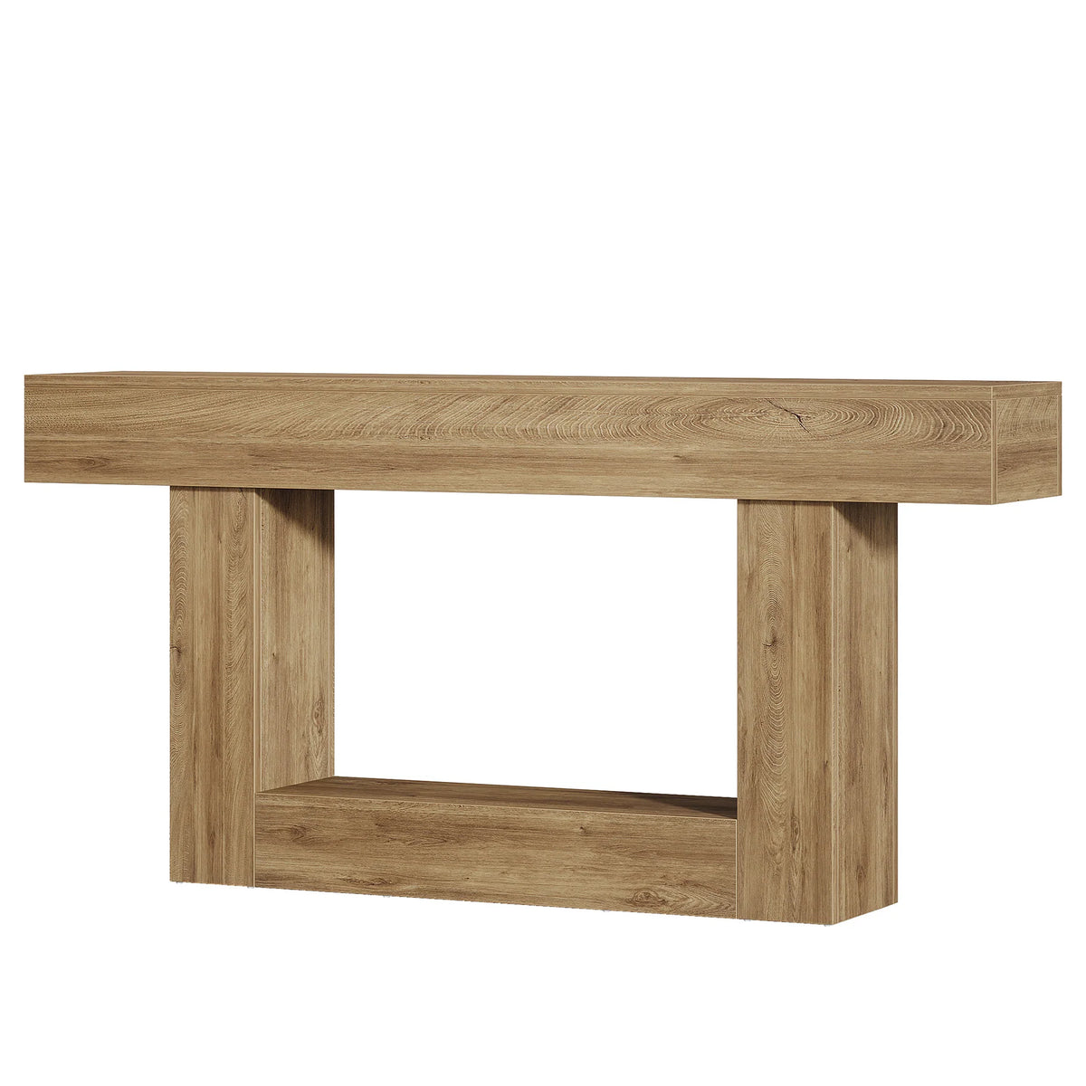 Consolă rustică din lemn de 160 cm, stil fermă